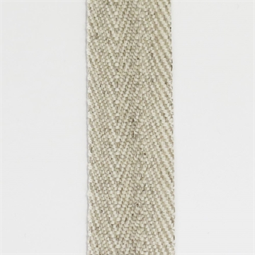 Hørbånd 1 cm - Sildebensvævet